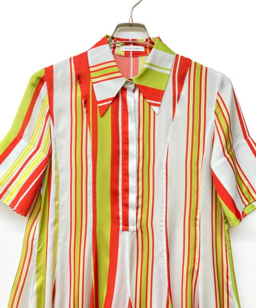 SATORU SASAKI（サトル ササキ）SATORU SASAKI (サトル ササキ) TWELVE FLARE LONG SHIRTS マルチカラー サイズ:1の古着・服飾アイテム