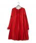 ESCADA (エスカーダ) プリーツドレス レッド サイズ:38：12000円
