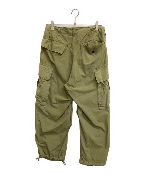 HERILL（ヘリル）HERILL (ヘリル) Ripstop Jungle FatiguePants オリーブ サイズ:2の古着・服飾アイテム