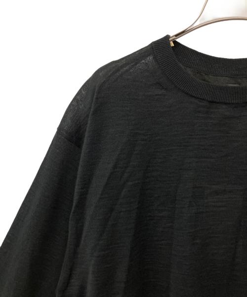 BATONER（バトナ―）BATONER (バトナ―) CHOMA CREW NECK ブラック サイズ:3の古着・服飾アイテム