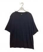 BATONERバトナ―）の古着「SUMMER WOOL T-SHIRT」｜ブラック