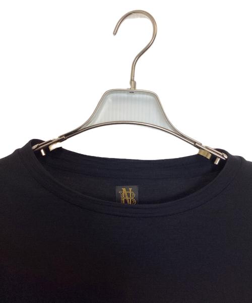 BATONER（バトナ―）BATONER (バトナ―) SUMMER WOOL T-SHIRT ブラック サイズ:3の古着・服飾アイテム