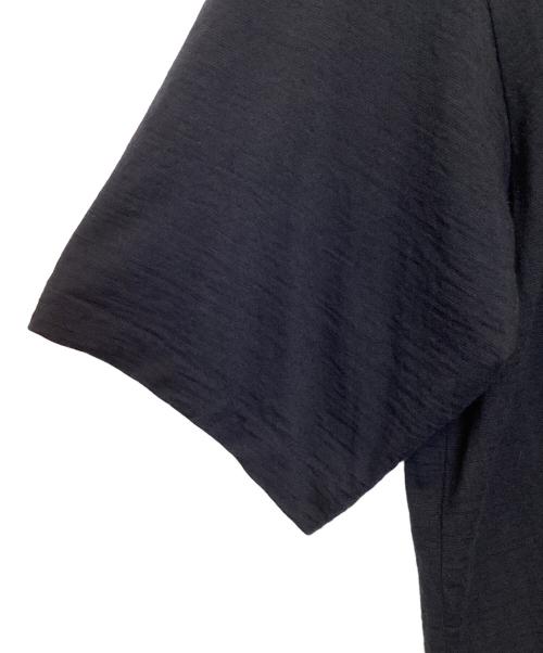 BATONER（バトナ―）BATONER (バトナ―) SUMMER WOOL T-SHIRT ブラック サイズ:3の古着・服飾アイテム