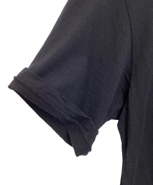 BATONER（バトナ―）BATONER (バトナ―) SUMMER WOOL T-SHIRT ブラック サイズ:3の古着・服飾アイテム