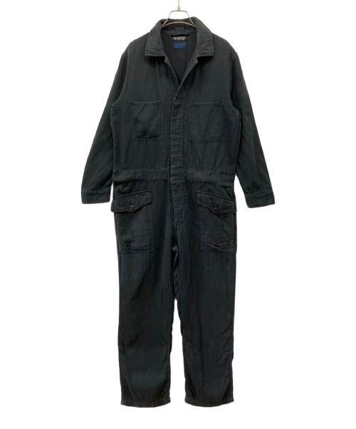 CELT&COBRA（ケルトアンドコブラ）CELT&COBRA (ケルトアンドコブラ) ON THE ROAD (オンザロード) コットンリネンジャンプスーツ ブラック サイズ: L Shortの古着・服飾アイテム