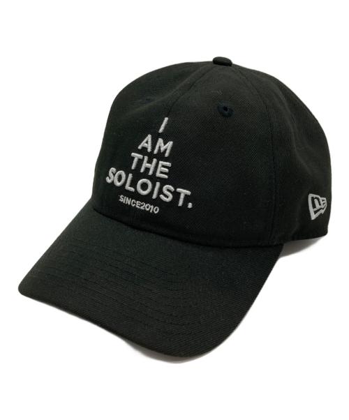 TAKAHIROMIYASHITA TheSoloIst.（タカヒロミヤシタ ザソロイスト）TAKAHIROMIYASHITA TheSoloIst. (タカヒロミヤシタ ザソロイスト) New Era (ニューエラ) I AM THE SOLOIST. キャップ ブラックの古着・服飾アイテム