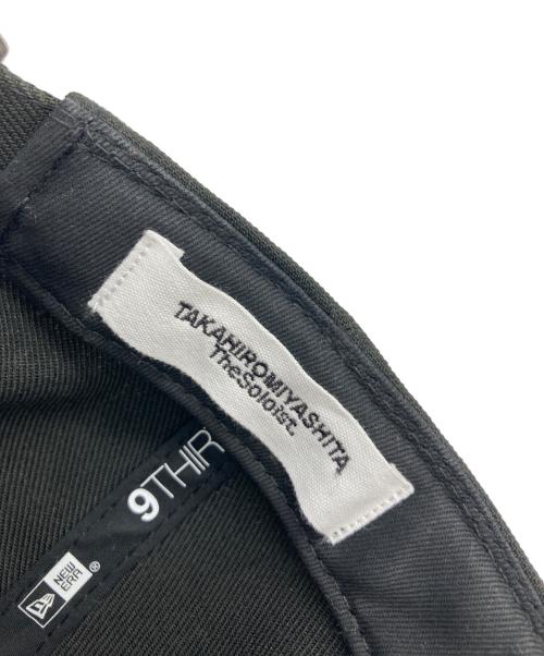 TAKAHIROMIYASHITA TheSoloIst.（タカヒロミヤシタ ザソロイスト）TAKAHIROMIYASHITA TheSoloIst. (タカヒロミヤシタ ザソロイスト) New Era (ニューエラ) I AM THE SOLOIST. キャップ ブラックの古着・服飾アイテム