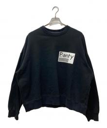 EULLA（エウラ）の古着「HEAVY COTTON Sweat　E21AWCT03」｜ブラック