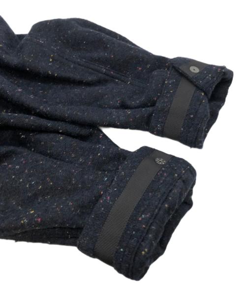 EULLA（エウラ）EULLA (エウラ) NEP WARM JERSEY CPO BLOUSON ネイビー サイズ:３の古着・服飾アイテム