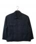 EULLA（エウラ）の古着「NEP WARM JERSEY CPO BLOUSON」｜ネイビー