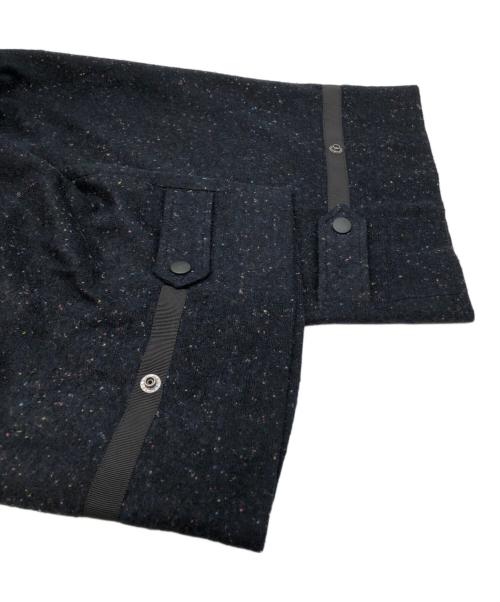 EULLA（エウラ）EULLA (エウラ) NEP WARM JERSEY WIDE CARGO PANT ネイビー サイズ:３の古着・服飾アイテム