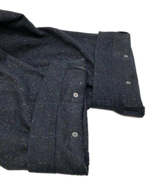 EULLA（エウラ）EULLA (エウラ) NEP WARM JERSEY WIDE CARGO PANT ネイビー サイズ:３の古着・服飾アイテム