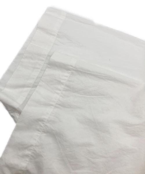 Graphpaper（グラフペーパー）Graphpaper (グラフペーパー) BROAD S/S OVERSIZED BAND COLLAR SHIRT ホワイト サイズ:Freeの古着・服飾アイテム