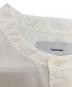中古・古着 Graphpaper (グラフペーパー) BROAD S/S OVERSIZED BAND COLLAR SHIRT ホワイト サイズ:Free：10000円