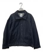 U by SPICK&SPANユー バイ スピック＆スパン）の古着「バックハートデニムジャケット」｜ブラック