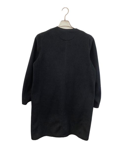 DANTON（ダントン）DANTON (ダントン) ノーカラーフリースジャケット ブラック サイズ:36の古着・服飾アイテム