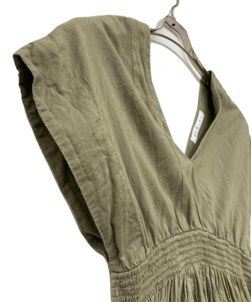 MARIHA（マリハ）MARIHA (マリハ) 夏の光のドレス カーキ サイズ:36の古着・服飾アイテム
