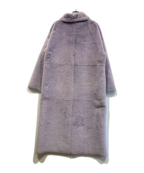 Ameri（アメリ）AMERI (アメリ) メニーウェイフェイクボアコート パープル サイズ:Fの古着・服飾アイテム
