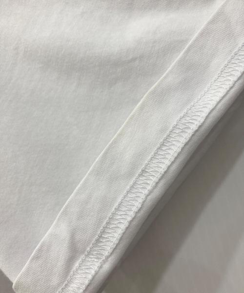 DIESEL（ディーゼル）DIESEL (ディーゼル) マイクロロゴTシャツ ホワイト サイズ:Lの古着・服飾アイテム