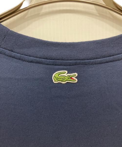 LACOSTE（ラコステ）LACOSTE (ラコステ) クラシックテニスプリントルーズフィットTシャツ ネイビー サイズ:Sの古着・服飾アイテム