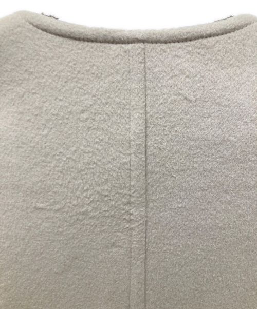 H BEAUTY&YOUTH（エイチ ビューティー&ユース）H BEAUTY&YOUTH (エイチ ビューティー&ユース) LIGHT MELTON COAT / ライトメルトンコート ベージュ サイズ:Sの古着・服飾アイテム