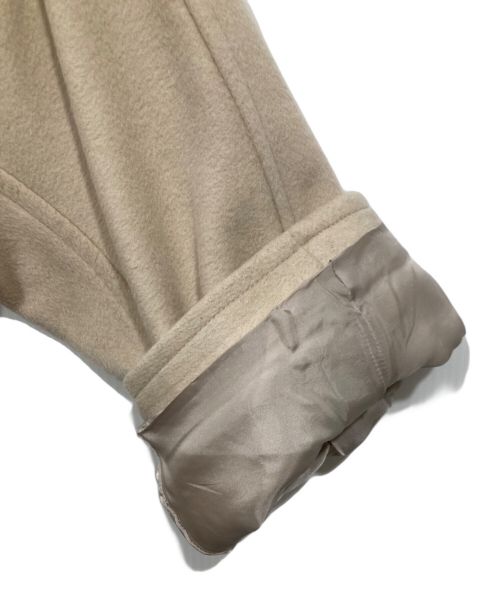 H BEAUTY&YOUTH（エイチ ビューティー&ユース）H BEAUTY&YOUTH (エイチ ビューティー&ユース) LIGHT MELTON COAT / ライトメルトンコート ベージュ サイズ:Sの古着・服飾アイテム