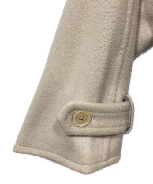 H BEAUTY&YOUTH（エイチ ビューティー&ユース）H BEAUTY&YOUTH (エイチ ビューティー&ユース) LIGHT MELTON COAT / ライトメルトンコート ベージュ サイズ:Sの古着・服飾アイテム