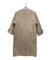 H BEAUTY&YOUTH (エイチ ビューティー&ユース) LIGHT MELTON COAT / ライトメルトンコート ベージュ サイズ:S：7000円