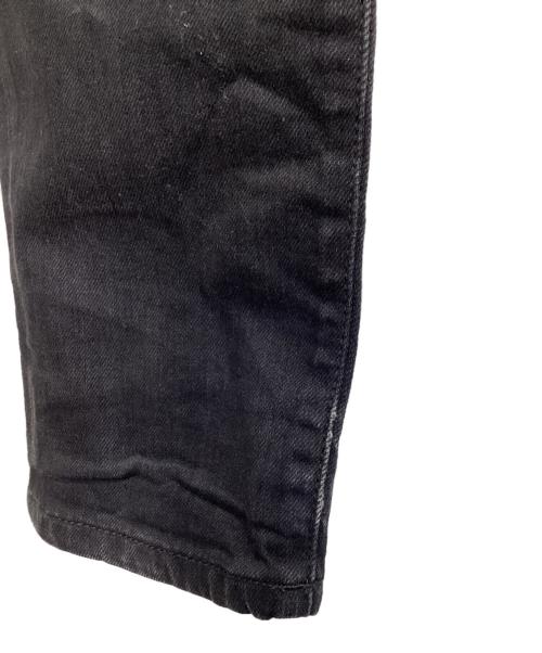 Saint Laurent Paris（サンローランパリ）Saint Laurent Paris (サンローランパリ) デニムパンツ ブラック サイズ:76cmの古着・服飾アイテム