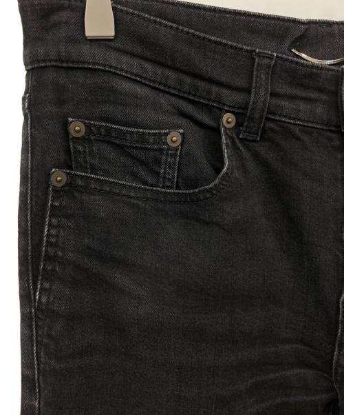 Saint Laurent Paris（サンローランパリ）Saint Laurent Paris (サンローランパリ) デニムパンツ ブラック サイズ:76cm(W30)の古着・服飾アイテム