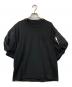 sacai（サカイ）の古着「24SS Nylon Twill x Cotton Jersey T-Shirt」｜ブラック