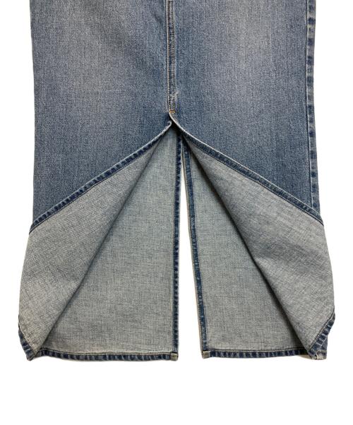 MUSE de Deuxieme Classe（ミューズ ドゥーズィエム クラス）MUSE de Deuxieme Classe (ミューズ ドゥーズィエム クラス) DENIM W Slit スカート インディゴ サイズ:38の古着・服飾アイテム