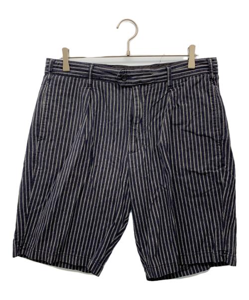 Engineered Garments（エンジニアドガーメンツ）Engineered Garments (エンジニアド ガーメンツ) SUNSET SHORT ネイビー×ホワイト サイズ:Mの古着・服飾アイテム
