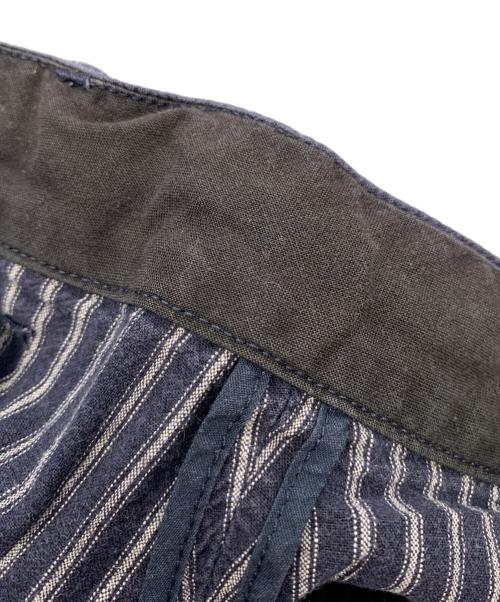 Engineered Garments（エンジニアドガーメンツ）Engineered Garments (エンジニアド ガーメンツ) SUNSET SHORT ネイビー×ホワイト サイズ:Mの古着・服飾アイテム