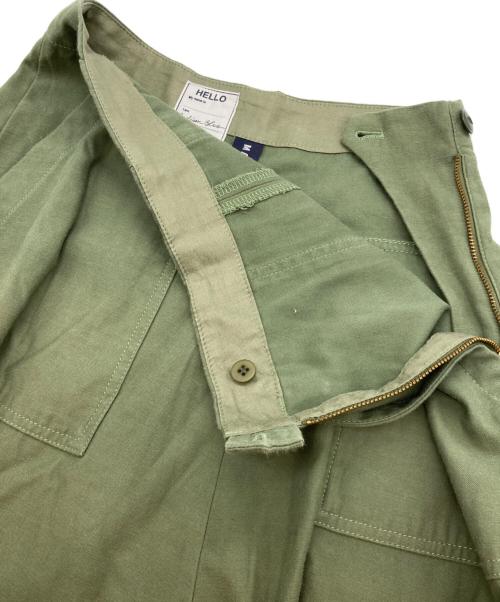 MADISON BLUE（マディソンブルー）MADISON BLUE (マディソンブルー) FATIGUE フレアスカート カーキ サイズ:Sの古着・服飾アイテム