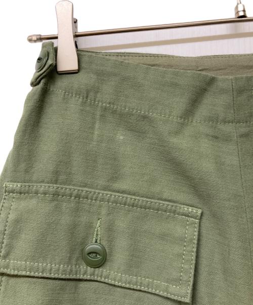 MADISON BLUE（マディソンブルー）MADISON BLUE (マディソンブルー) FATIGUE フレアスカート カーキ サイズ:Sの古着・服飾アイテム