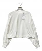 HYKEハイク）の古着「クロップドロングスリーブTシャツ」｜ホワイト