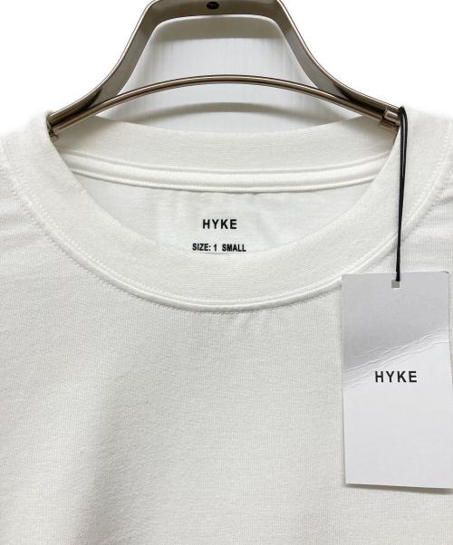 HYKE（ハイク）HYKE (ハイク) クロップドロングスリーブTシャツ ホワイト サイズ:1の古着・服飾アイテム