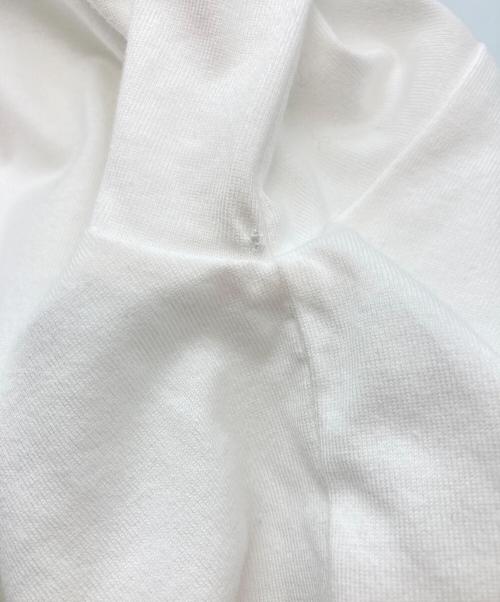 HYKE（ハイク）HYKE (ハイク) クロップドロングスリーブTシャツ ホワイト サイズ:1の古着・服飾アイテム