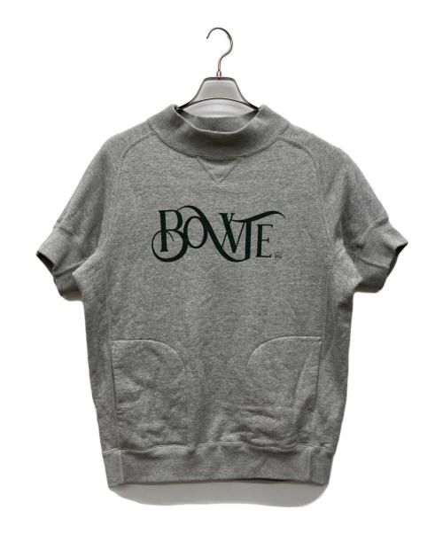 BOWTE（バウト）BOWTE (バウト) ハイネックショートスリーブスウェット グレー サイズ:不明の古着・服飾アイテム