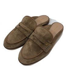 Gianvito Rossi（ジャンヴィト ロッシ）の古着「Florio スエード ミュール」｜ベージュ