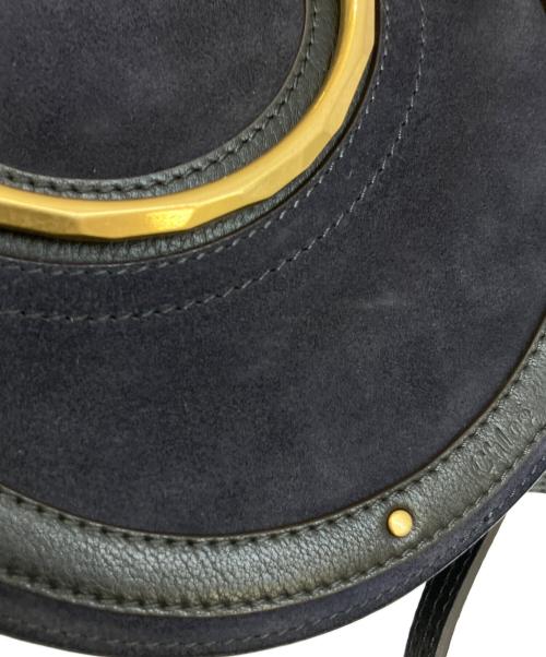 Chloe（クロエ）Chloe (クロエ) 2WAYショルダーバッグ ネイビーの古着・服飾アイテム