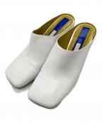 UN3D.アンスリード）の古着「ミュール」｜ホワイト