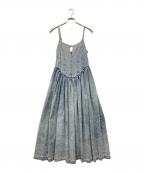MAISON SPECIALメゾンスペシャル）の古着「Denim Camisole Maxi One-piece Dress」｜インディゴ