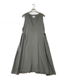 foufou（フーフー ザドレス）の古着「v neck jumper skirt」｜グレー