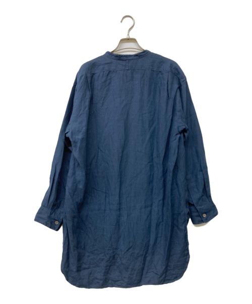 MARGARET HOWELL（マーガレットハウエル）MARGARET HOWELL (マーガレットハウエル) リネンシャツ ネイビー サイズ:1の古着・服飾アイテム