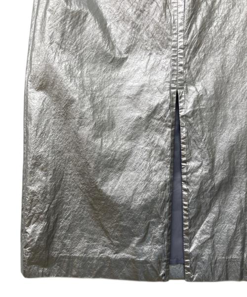 LAATO（ラート）LAATO (ラート) shiny pencil skirt シルバー サイズ:Freeの古着・服飾アイテム
