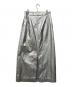 LAATO (ラート) shiny pencil skirt シルバー サイズ:Free：3000円