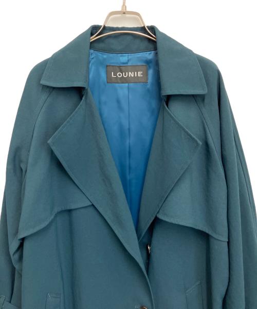 LOUNIE（ルーニー）LOUNIE (ルーニー) トレンチコート グリーン サイズ:SIZE 40の古着・服飾アイテム