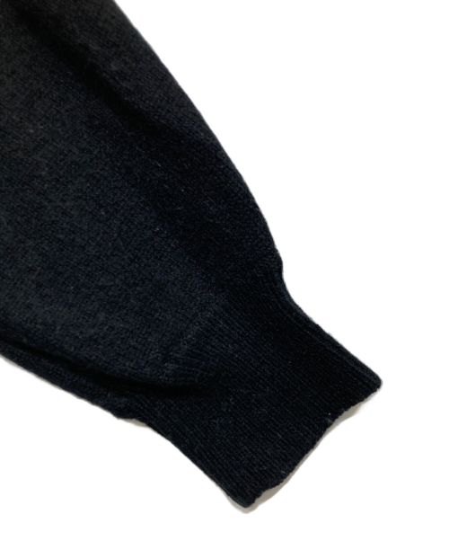 Cruciani（クルチアーニ）Cruciani (クルチアーニ) ウールカシミヤニット ブラック サイズ:40の古着・服飾アイテム